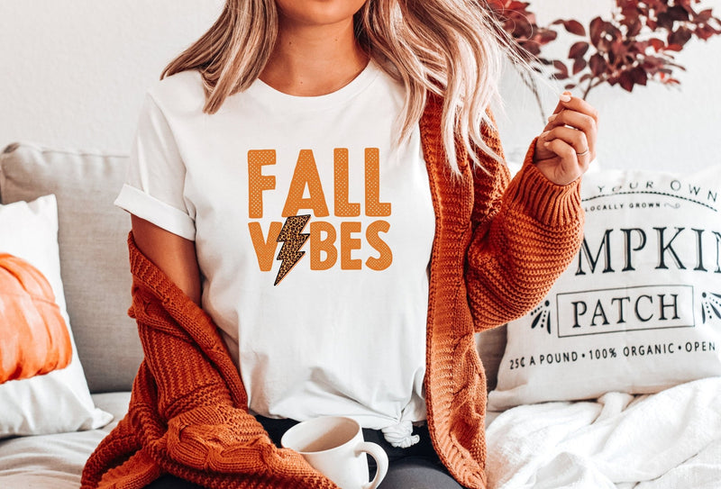 Fall Vibes Shirt - little crafty souls