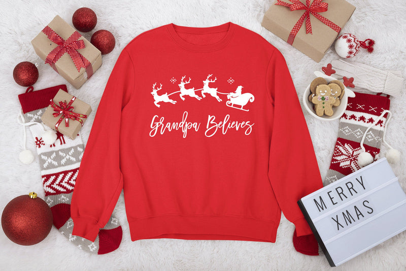 Family Christmas we believe jumpers - little crafty souls