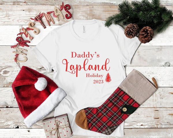 Family Lapland Tshirts, Personalised Family Christmas t-shirts - little crafty souls