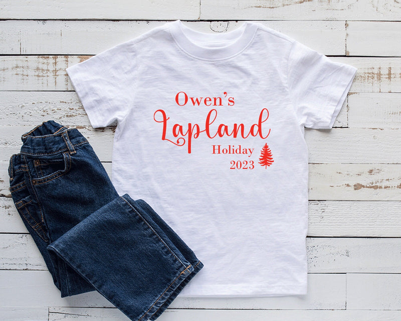 Family Lapland Tshirts, Personalised Family Christmas t-shirts - little crafty souls