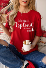 Family Lapland Tshirts, Personalised Family Christmas t-shirts - little crafty souls