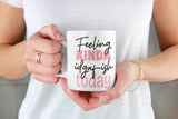 Feeling kinda IDGAFish today, funny mug, office gift, offensive mug, gift for her, joke mugs, sassy mug - little crafty souls