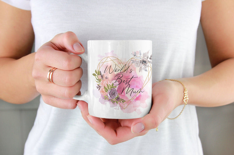 Floral mug, Mother's day, Mother's day mug, Mother's day gift, Mum mug, mug for mums - little crafty souls