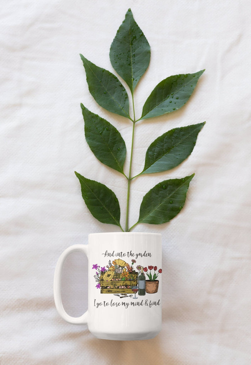 Garden mug, Gardening, Spring mug - little crafty souls