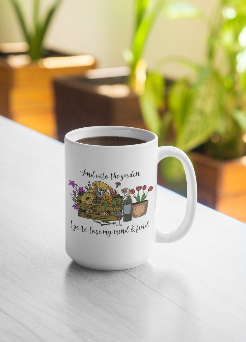 Garden mug, Gardening, Spring mug - little crafty souls