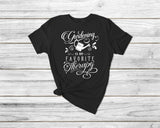 Gardening Is My Fvourite Therapy Tshirt - little crafty souls