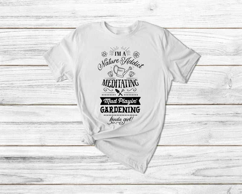 gardening kinda girl Funny Gardening Tshirt| gift t-shirt| ladies men's unisex garden tshirt tee| plants tshirt flowers tshirt | spring - little crafty souls