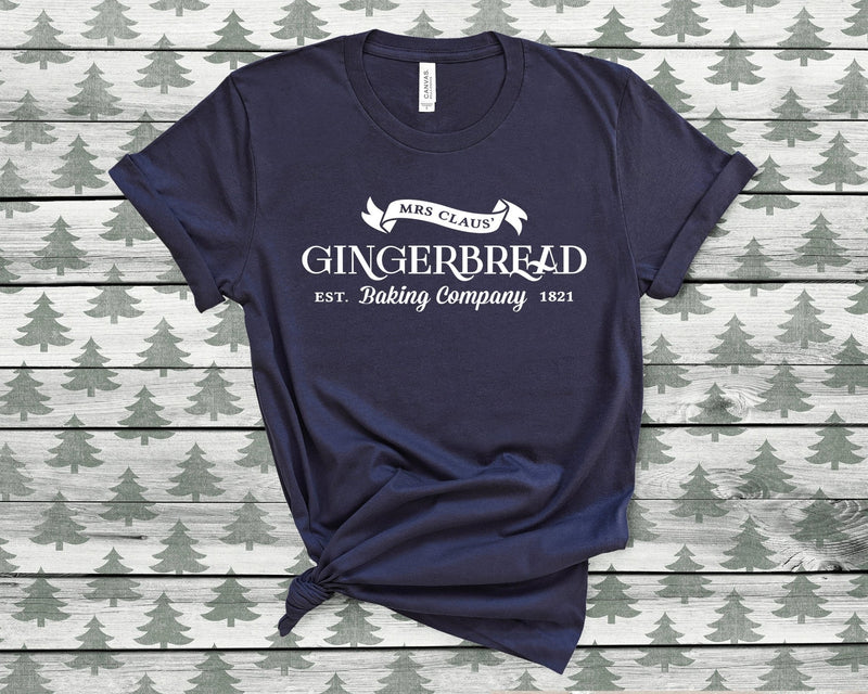 Gingerbread Baking Company Tshirt - little crafty souls