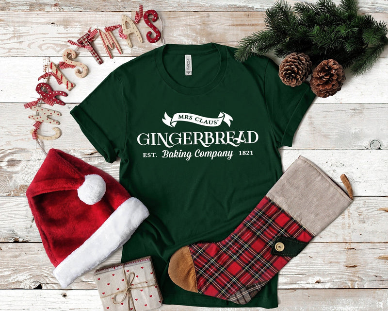 Gingerbread Baking Company Tshirt - little crafty souls