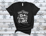 Good Tidings Of Comfort And Joy Tshirt - little crafty souls