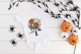 Halloween Flower Bouquet Tshirt - little crafty souls