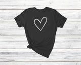 Heart Tshirt - little crafty souls