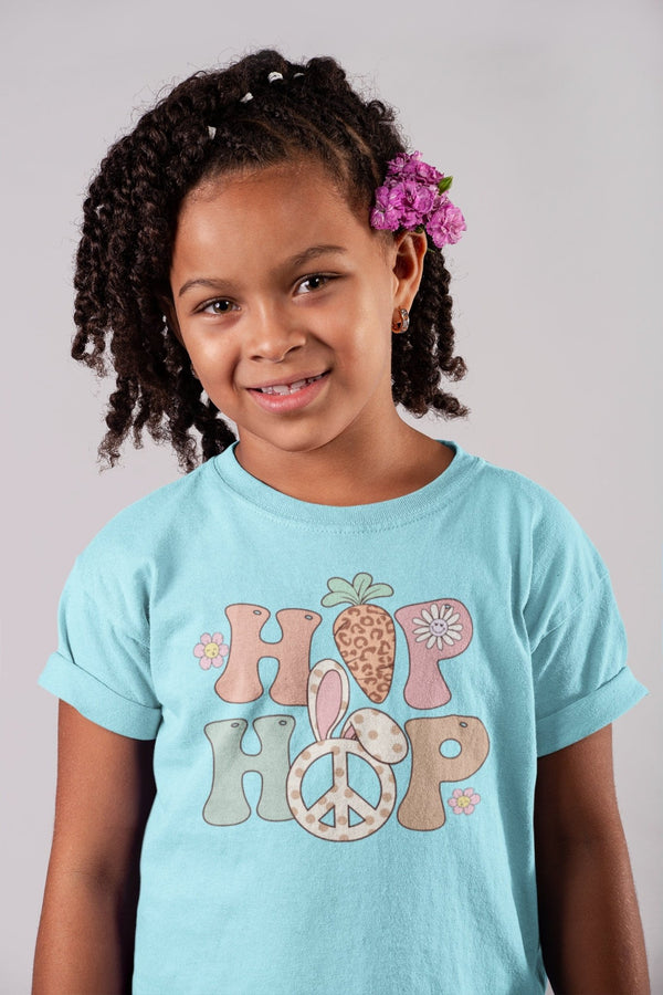 Hip Hop Peace Kids Easter, Easter Bunny tshirt, Easter tshirts, easter gift ideas, Kids easter shirts, my first easter tshirt, Rabbit Tshirt - little crafty souls