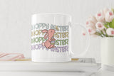 Hoppy Easter Bunny Mug, Spring mug, Easter, Spring - little crafty souls