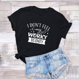 I Dont Feel Very Worky Today Tshirt - little crafty souls