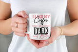 I like my coffee like i like myself dark and bitter, funny mug, office gift, offensive mug, gift for her, joke mugs, sassy mug - little crafty souls