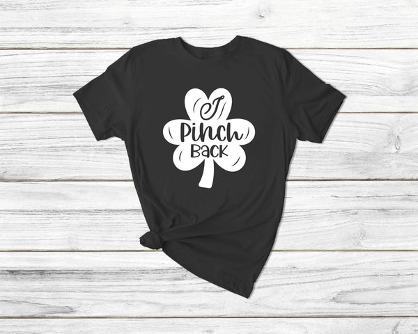 I Pinch Back St Patricks Day Tshirt - little crafty souls