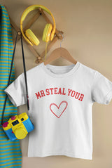 Mr Steal your heart tshirt | kids Valentine Tshirt | Valentine tshirt for Kids | Kid Valentine Shirt | Toddler Valentine |Kids Valentine Tee