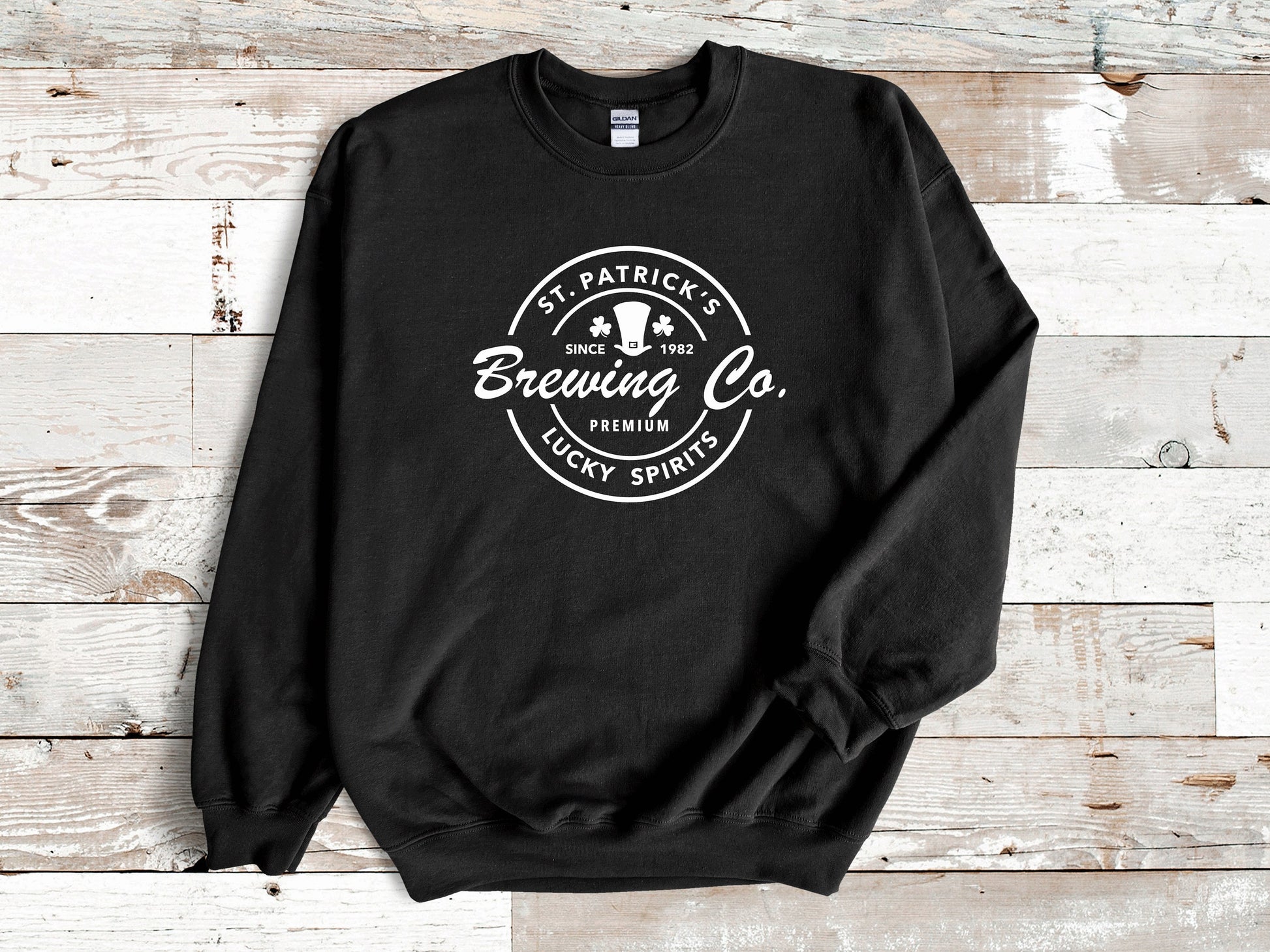 St Patrick's Day Brewing Sweatshirt, Paddys Day sweatshirt, St Patricks day jumper, Irish Hoodie, Funny Irish, Ireland Sweatshirt