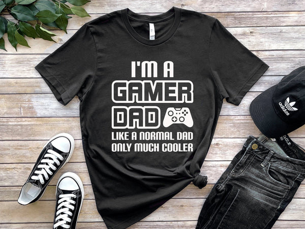 I'M A Gamer Dad Tshirt - little crafty souls