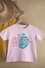 I'm so Eggstra, Easter Bunny tshirt, Easter tshirts, easter gift ideas, Kids easter shirts, my first easter tshirt, Rabbit Tshirt - little crafty souls