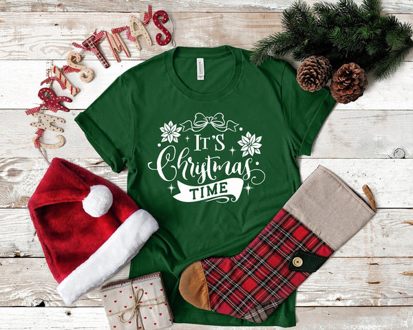 It'S Christmas Time Funny Christmas Tshirt - little crafty souls