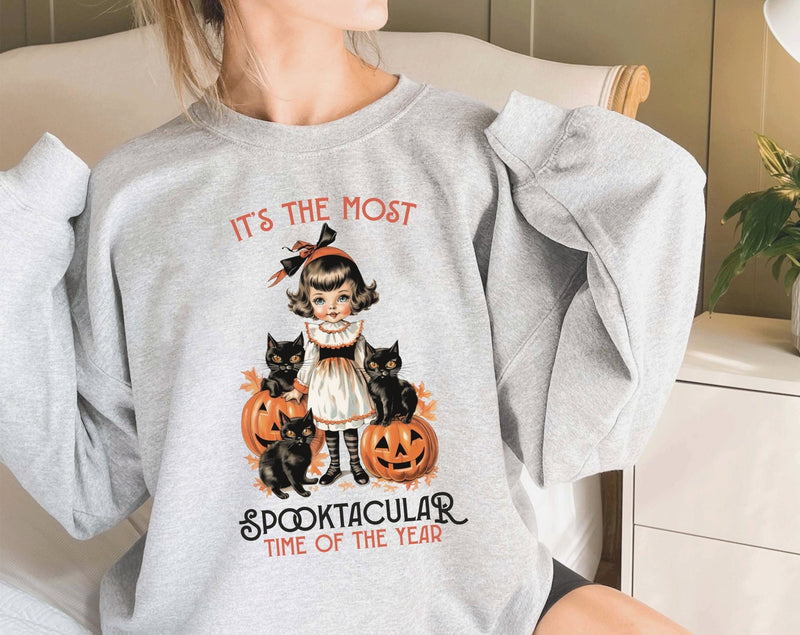 It's the most spooktacular time of the year halloween jumper - little crafty souls