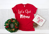 Let'S Get Blitzen Christmas Tshirt - little crafty souls