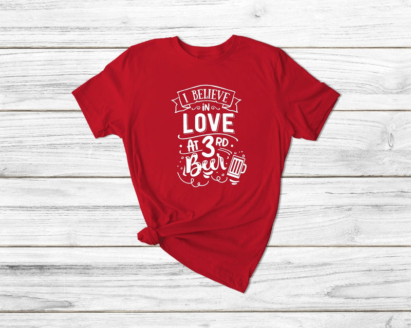 Love At 3Rd Beer To Me Valentine'S Day Tshirt - little crafty souls