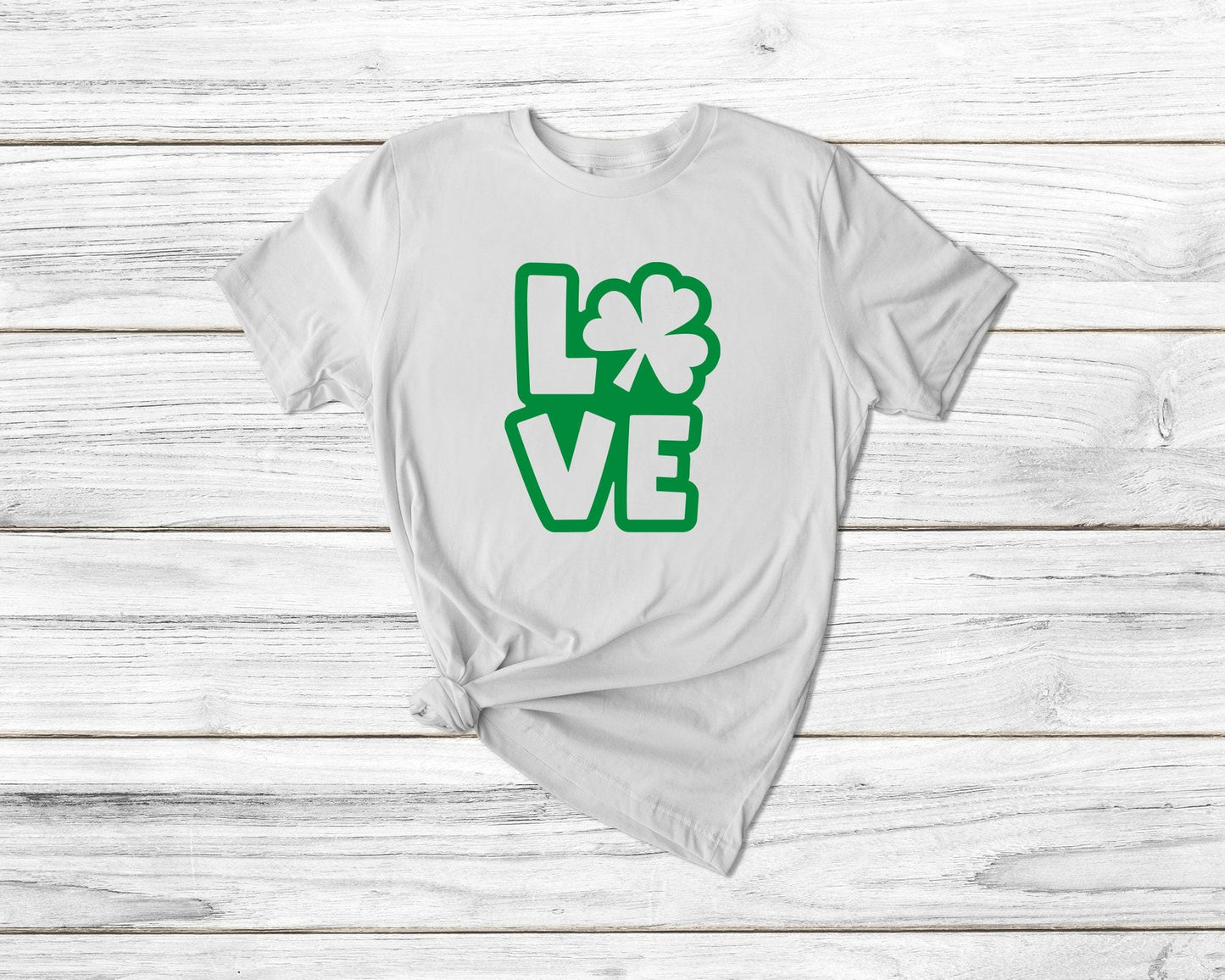 Love Clover St Patricks Day Tshirt - little crafty souls