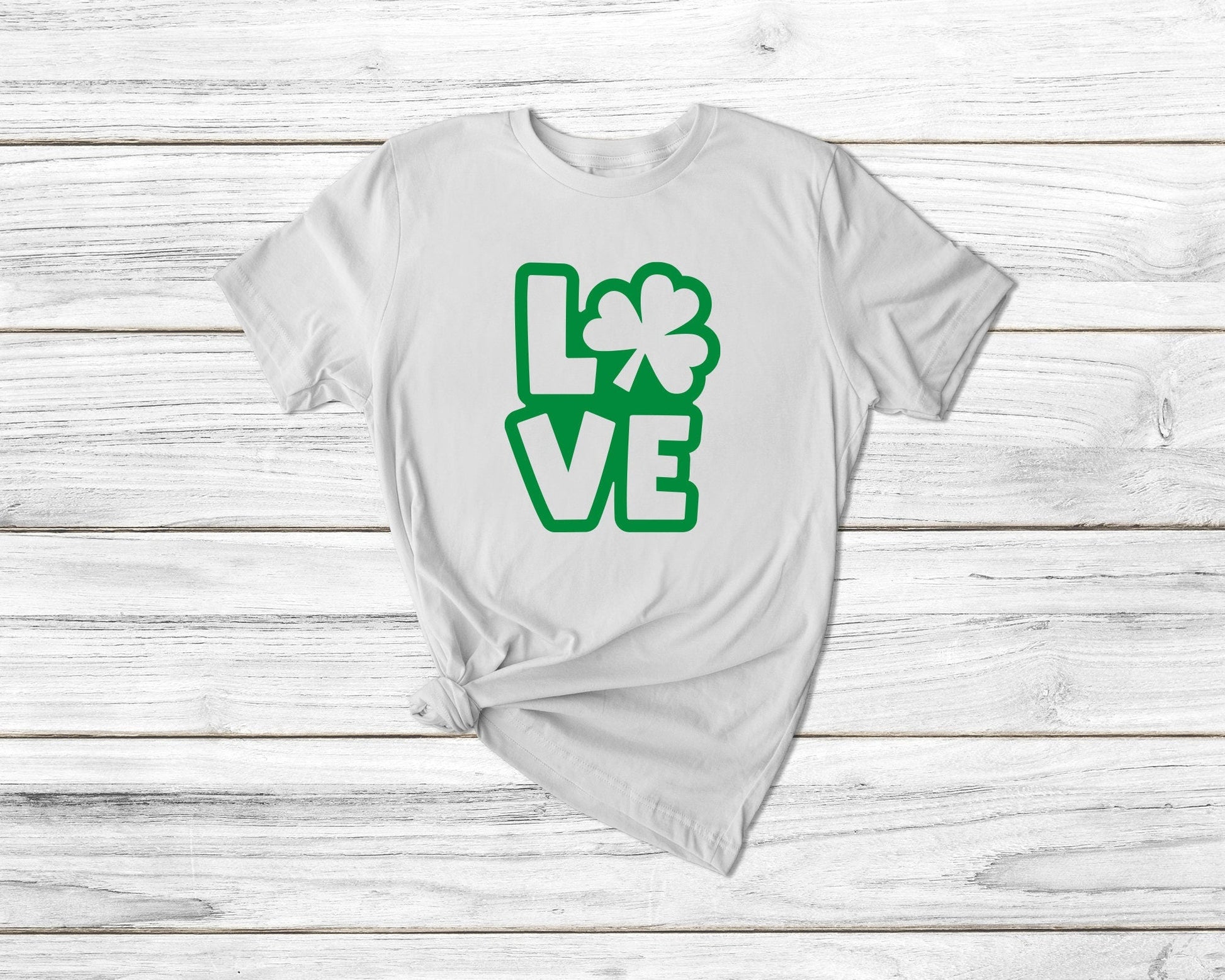 Love Clover St Patricks Day Tshirt - little crafty souls