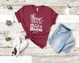 Love is in the air tshirt | Anti Valentines Day Tshirt| gift t-shirt| ladies men's unisex saying tshirt tee| tshirt tshirt | single - little crafty souls