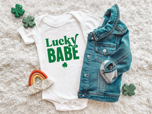 Lucky Babe St Patrick'S Day Tshirt - little crafty souls