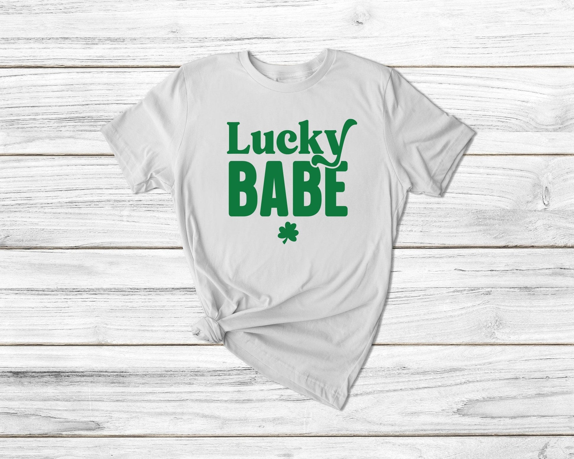 Lucky Babe St Patrick'S Day Tshirt - little crafty souls