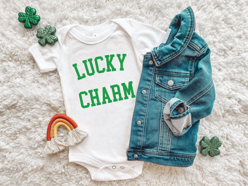 Lucky Charm St Patricks Day Tshirt - little crafty souls