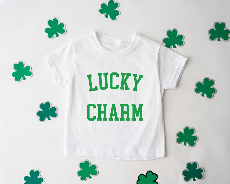 Lucky Charm St Patricks Day Tshirt - little crafty souls