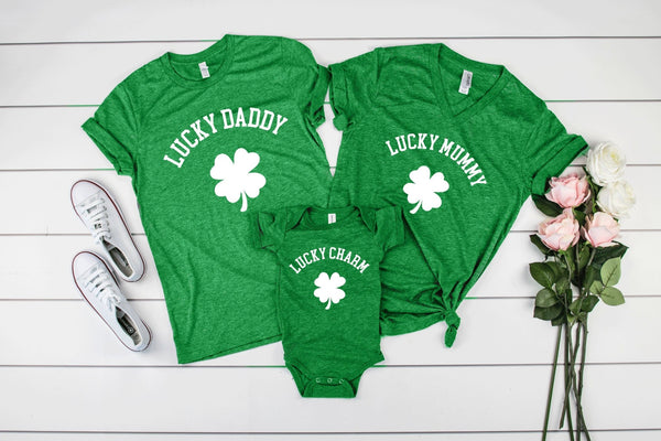 Lucky Family St Patricks Day Tshirts - little crafty souls