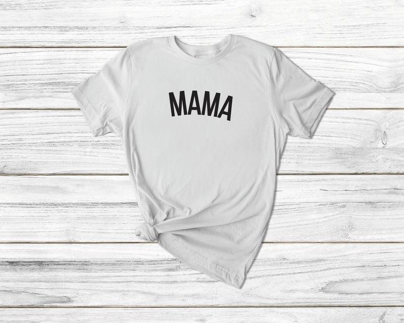 Mama Block Text Tshirt - little crafty souls