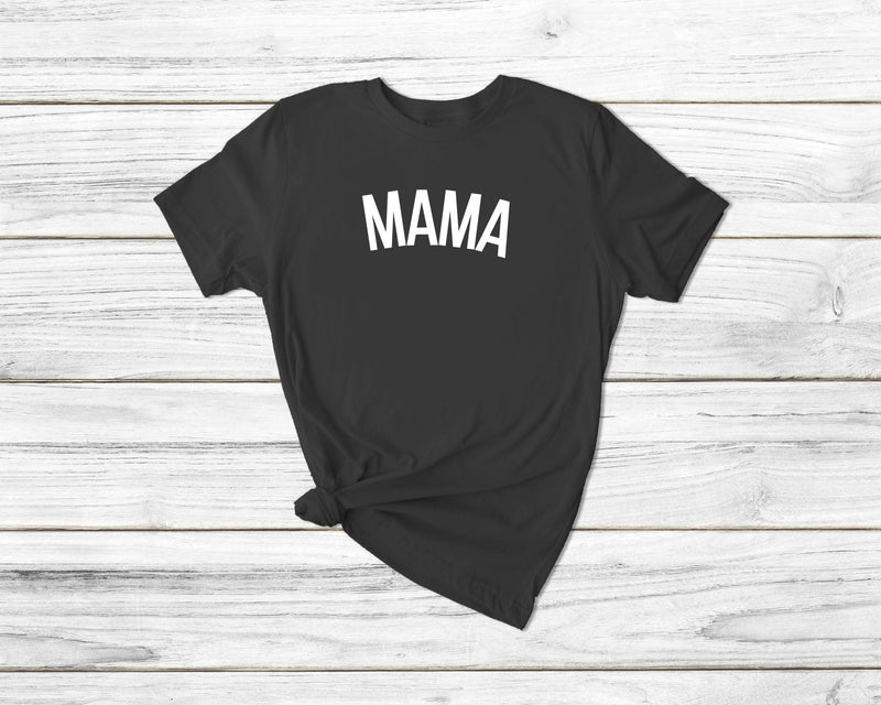 Mama Block Text Tshirt - little crafty souls