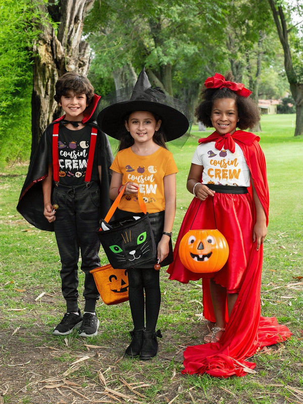 Matching Cousin halloween tshirts - little crafty souls