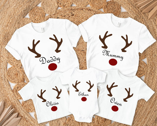 Matching Family Christmas Thirts - little crafty souls