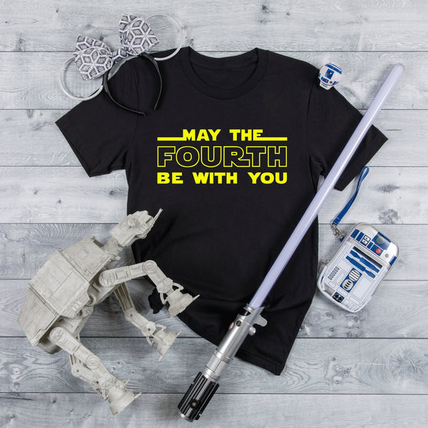 May The Fourth Be With You Tshirt - little crafty souls