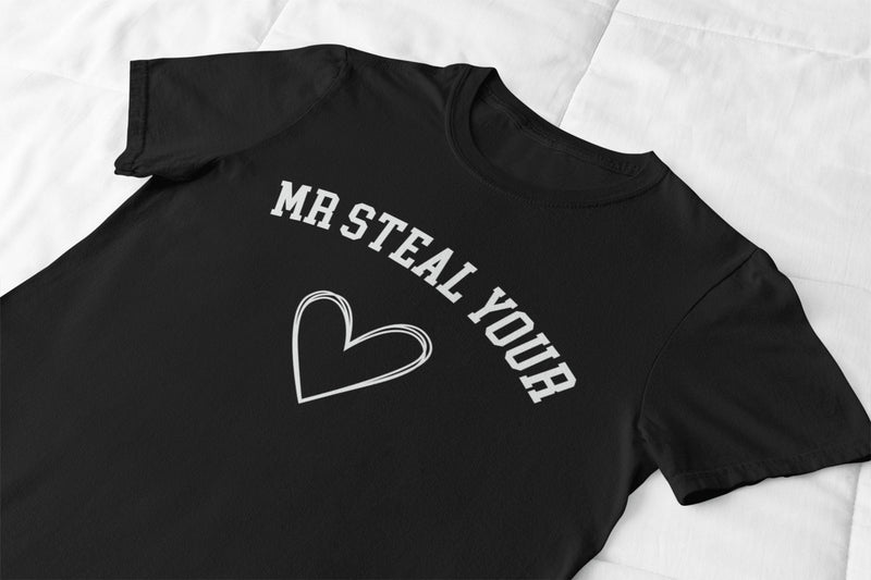 Mr Steal Your Heart Tshirt - little crafty souls