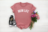 Mum Life Tshirt - little crafty souls