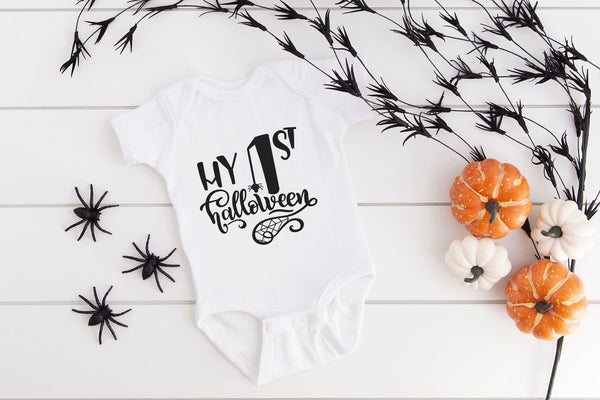 My 1St Halloween Baby Onsie - little crafty souls