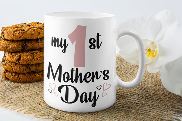 My first Mother's Day, Mum Coffee Mug -Mum Gift for Mother's Day - gift for mum - Mama Mug - Mama Gifts - Gifts for mum - little crafty souls