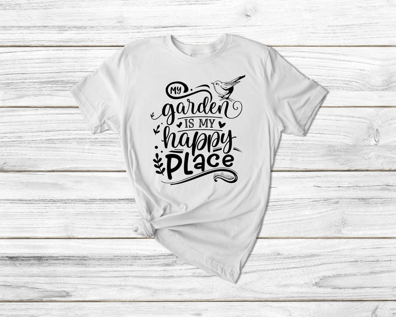 My Garden Is My Happy Place Tshirt - little crafty souls