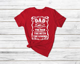 Number One Dad Tshirt - little crafty souls