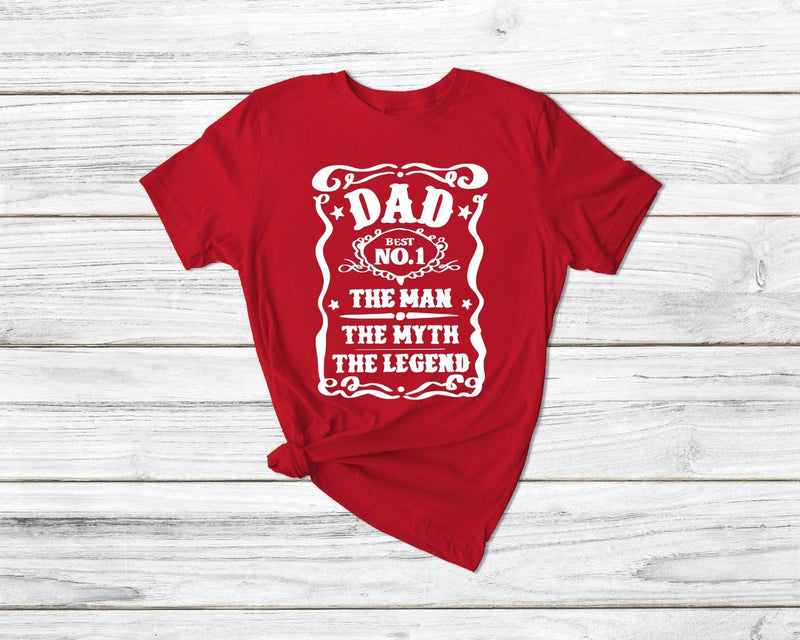 Number One Dad Tshirt - little crafty souls