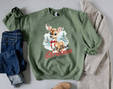 Oh deer Christmas is here christmas sweater - little crafty souls